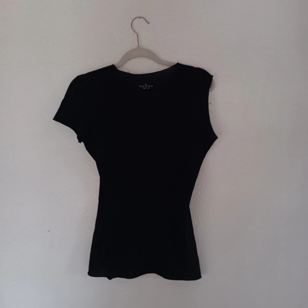 GUCCI shirt. Black. Size 2.